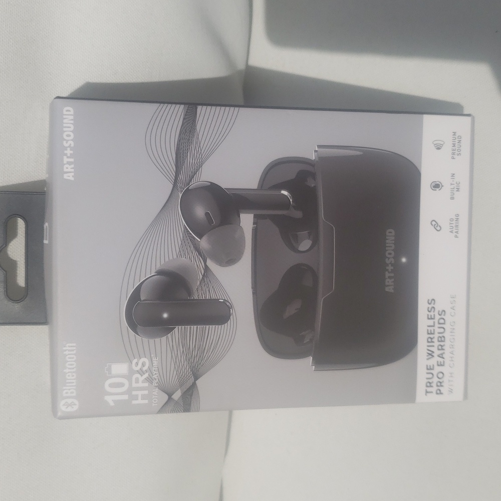 💜ART+SOUND 10-Hr. Wireless Earbuds